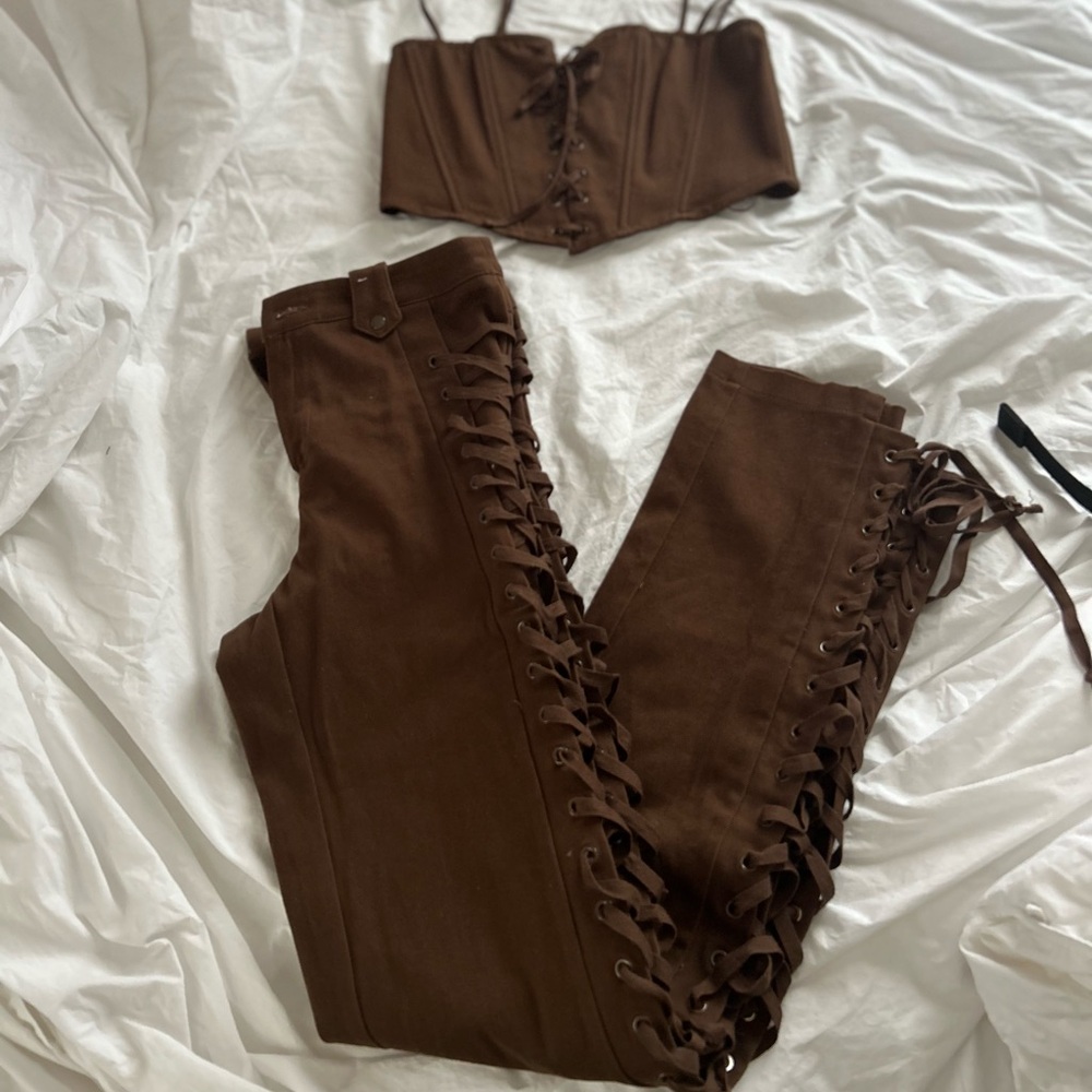 Rodeo bustier and pant set